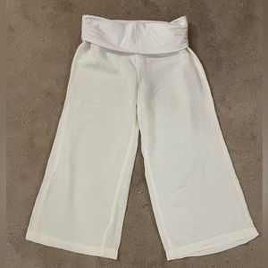 Guess Jeans White Cropped Pants